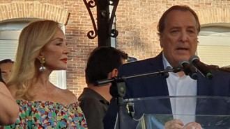 Carmen Lomana resalta la alegría de Chamberí en el pregón de sus fiestas patronales