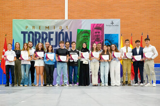 Reconocimiento a 245 estudiantes destacados en los XVIII Premios Torrejón Estudia