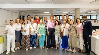 Exposición de trabajos de fin de curso de alumnos de artes plásticas en Pozuelo de Alarcón