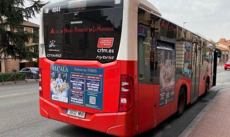 Modificaciones en los recorridos de autobuses durante las Ferias en Alcalá