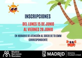 Centros de mayores en Ciudad Lineal ofrecen actividades para el calor