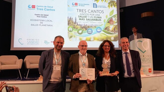 Centros de salud de Tres Cantos reciben reconocimiento por su compromiso ambiental en los Premios Sanidad por el Clima