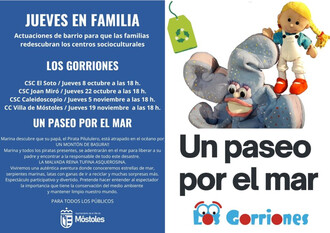 Nueva programación de espectáculos familiares en centros socioculturales