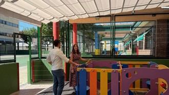 Medidas de climatización y sombra en colegios para el final del curso escolar