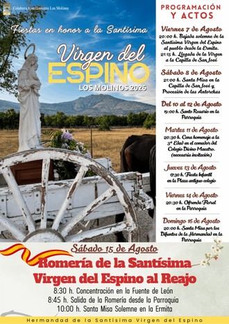 Fiestas en honor a la Virgen del Espino: programación y actividades para 2026