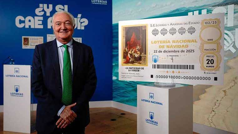 El sorteo de Navidad 2025 repartirá 2.772 M en premios, 70 más que el año anterior