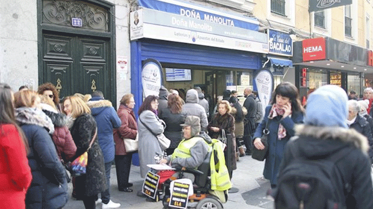 Hacienda recaudará 13,6 M menos en la Loteria de Navidad al aumentar el mínimo exento