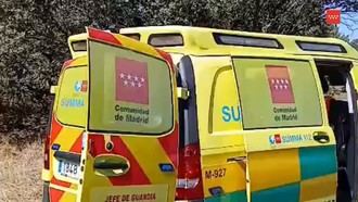 Ciclista grave tras caída en Valdemorillo; otro herido leve