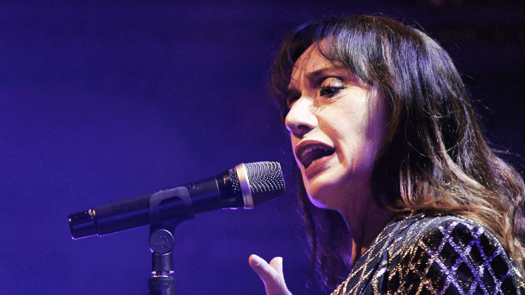 Luz Casal, en el Concierto Benéfico de Reyes del Teatro Real