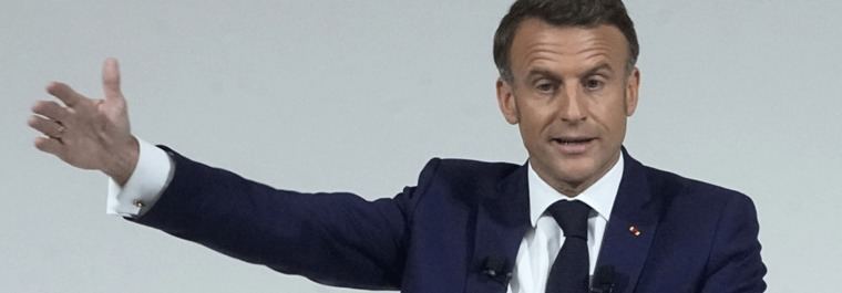 Macron llama a una 'gran concentración democratica' para frenar a la ultraderecha de Le Pen