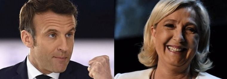 Macron y Le Pen bajo la sombra de Putin y Zelensky