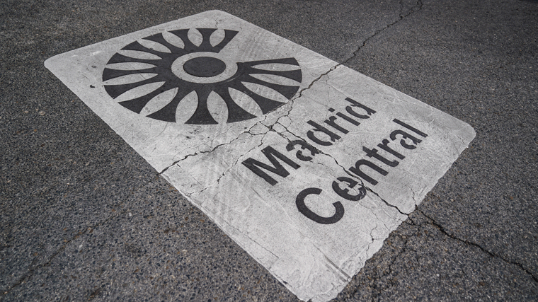 El nombre de Madrid Central desaparecerá de señales y calzada