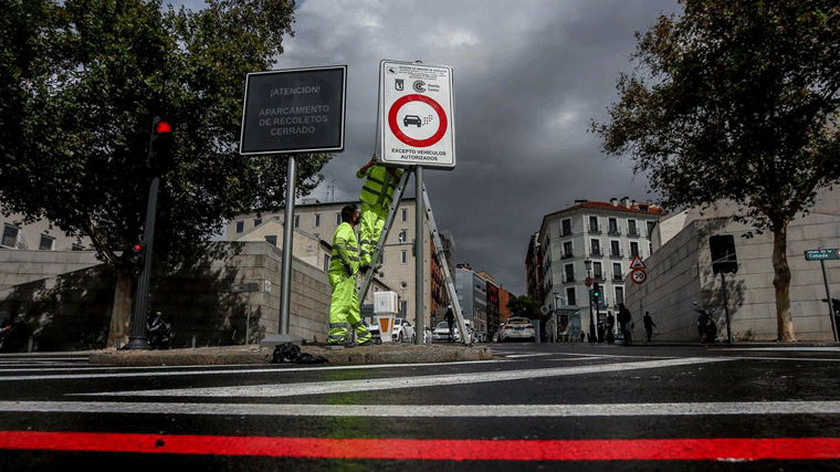 El periodo de aviso de Madrid Bajas Emisiones finaliza el domingo, el lunes las sanciones