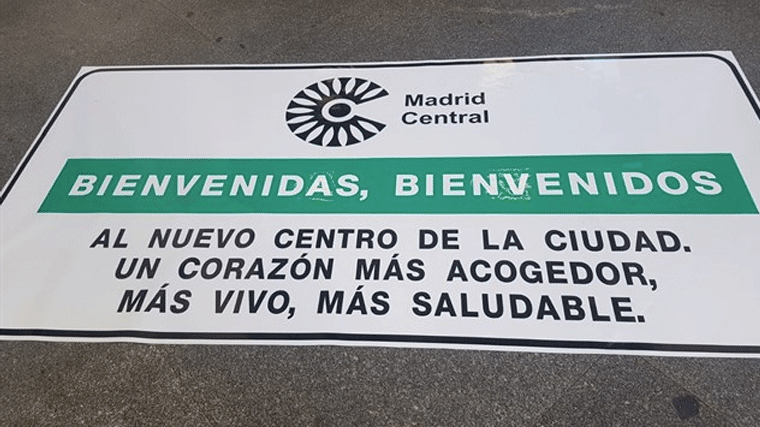 Madrid prohibirá el tráfico privado en el centro desde noviembre