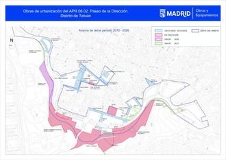Madrid construirá una pasarela peatonal en el parque de la Cornisa de Tetuán