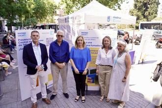 Carpas en Madrid conciencian sobre los riesgos del tabaco y vapeadores