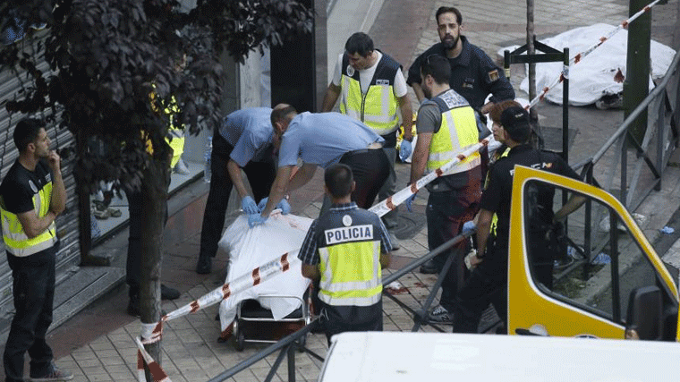 La crónica negra madrileña registró 38 homicidios el pasado año