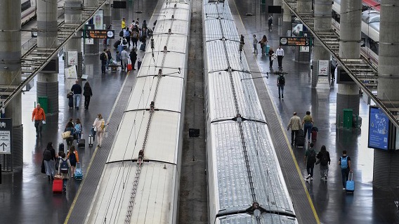 Cercanías restablece el servicio de las C-2 y la C-7 entre Atocha y Vicálvaro