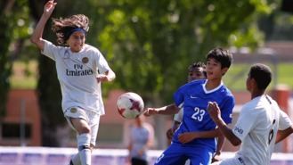 Niños de todo el mundo se dan cita en la Madrid Football Cup 2019, en Alcobendas