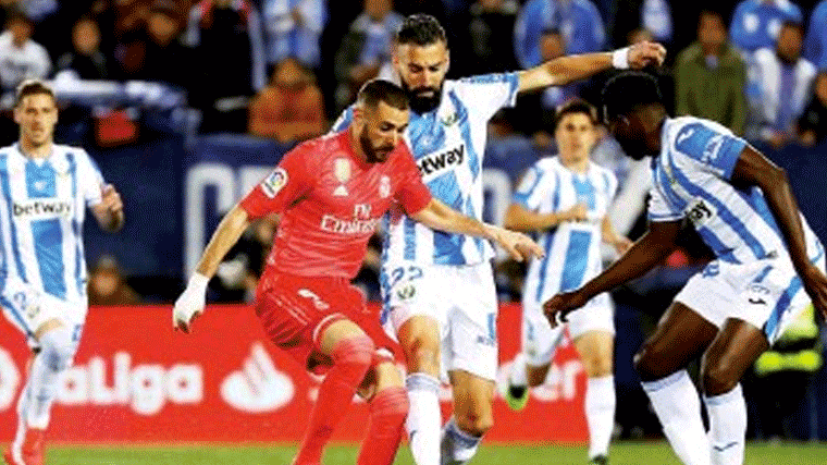 El Lega logra el empate en Butarque ante un inofensivo Real Madrid