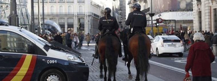 Madrid se blinda para la Navidad: Un helicóptero vigilará el flujo de personas