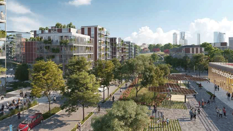 Cibeles desbloquea Malmea-San Roque-Tres Olivos, la zona de Madrid Nuevo Norte con más viviendas, 7.138