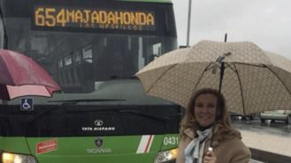 Los autobuses de la línea 654 comienza a dar servicio a los vecinos de Roza Martín