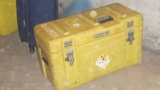 Recuperado en Usera el maletín radioactivo robado en Humanes