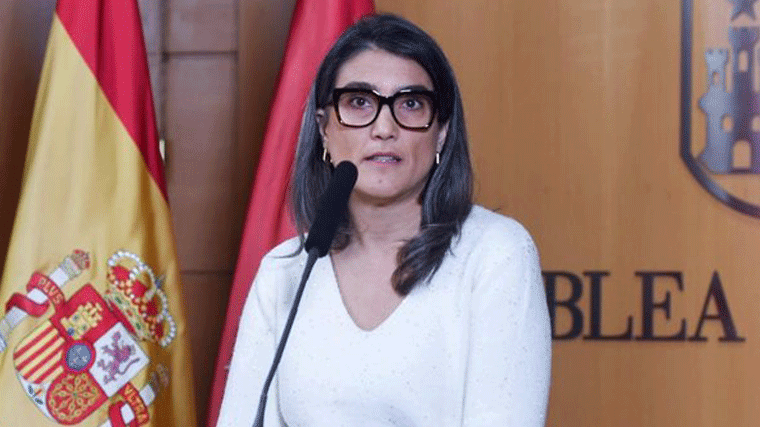 La portavoz de Más Madrid, Manuela Bergerot