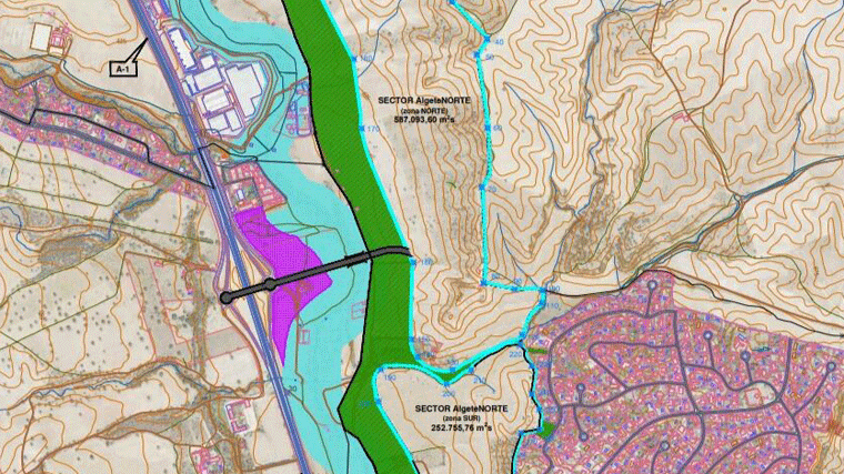 Plano del proyecto Algete Norte