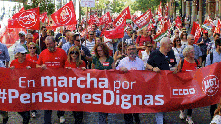 Madrid, Alcalá, Fuenlabrada y Villalba recibirán las marchas por 'las pensiones dignas'