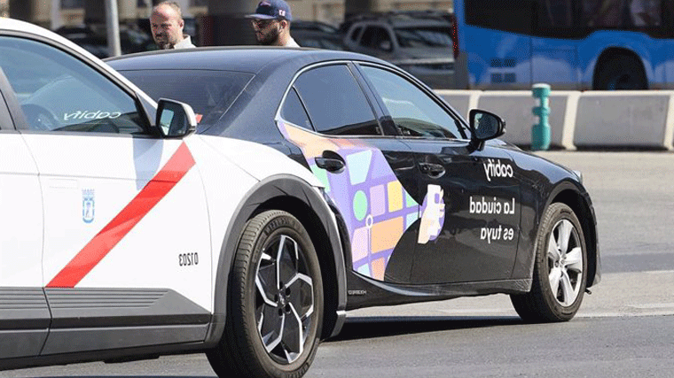 La marcha del Taxi en Madrid en protesta por las 8.500 licencias de VTC a Cabigy se traslada al 28 de mayo
