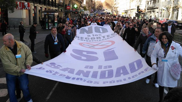 Marea Blanca vuelve a la calle: 'Hay menos camas y menos calidad'