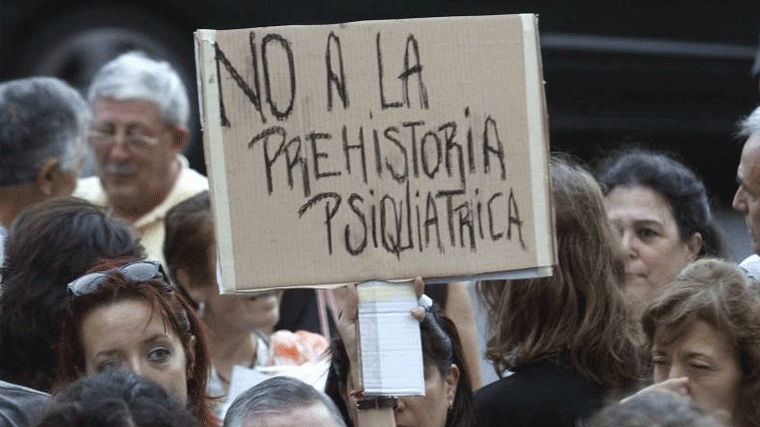 La Marea Blanca sale a la calle 'por una salud mental 100% públcia'