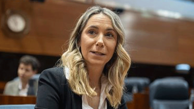 Mar Espinar, portavoz del PSOE en la Asamblea de Madrid