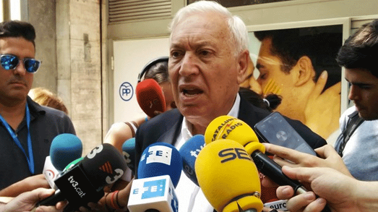 Margallo reconoce discrepancias con Santamaría y Montoro sobre el tema catalán