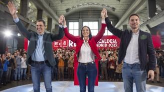 Lobato y Maroto, campaña de baja intensidad y cierre anticipado con el único acto de Sánchez en Madrid