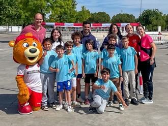 Éxito del Street Handball con más de cien niños en Torrejón de Ardoz