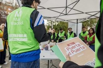 Más Madrid inicia un proyecto de escucha vecinal con 25,000 llamadas hasta diciembre