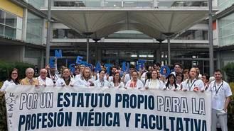 Los médicos claman ante el Infanta Leonor por un Estatuto Marco propio
