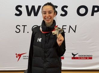 Melina Daniel brilla en el Open de Suiza con medalla de oro en taekwondo
