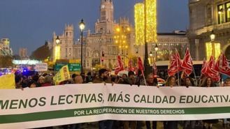 Convocados tres días de huelga en la enseñanaza pública madrileña