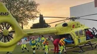 El menor fue trasladado al hospital, donde ha fallecido. 112 Madrid