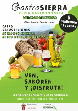 La Feria Gastronómica GastroSierra regresa a Guadarrama el 5 de septiembre de 2026
