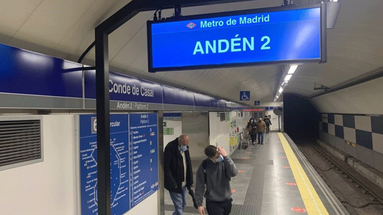 Metro aumenta trenes en 6 líneas y EMT autobuses en 11 recorridos por San Isidro