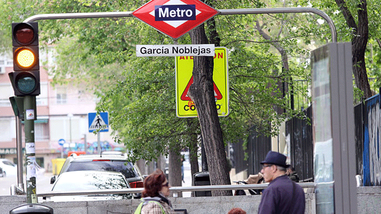 Metro reabre el tramo de la L7 de Metro entre García Noblejas hasta el Estadio Metropolitano