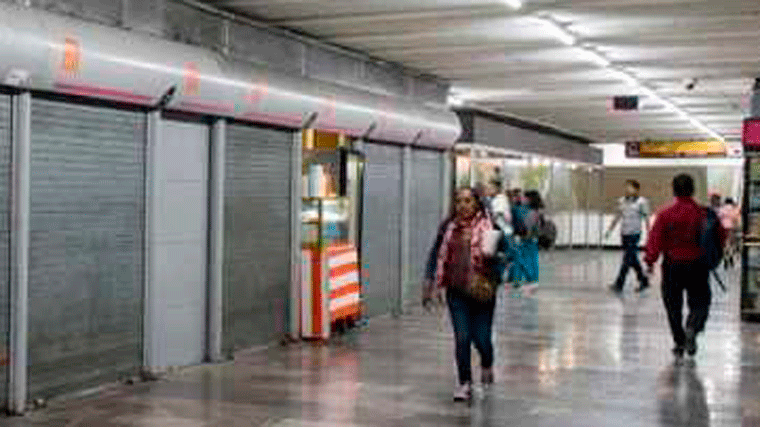 Metro de Madrid: 'No hay viabilidad' para dar licencia a todos los locales comerciales