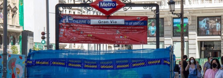 La estación de Metro de Gran Vía abrirá el 16 de julio tras más de mil días cerrada