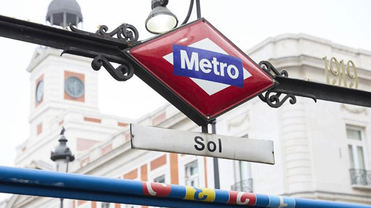 La estación de Metro y Cercanías de Sol cierra el 1,2 y 3 de julio desde las 18:30H