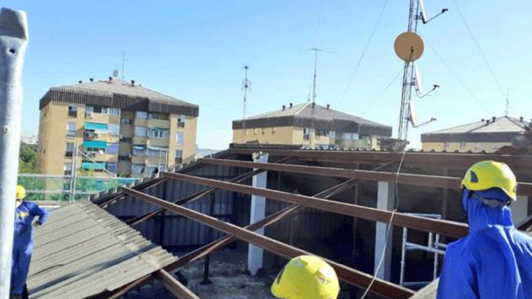 1.370 viviendas de Meseta de Orcasitas reciben 12,6 M de subvención para retirar amianto